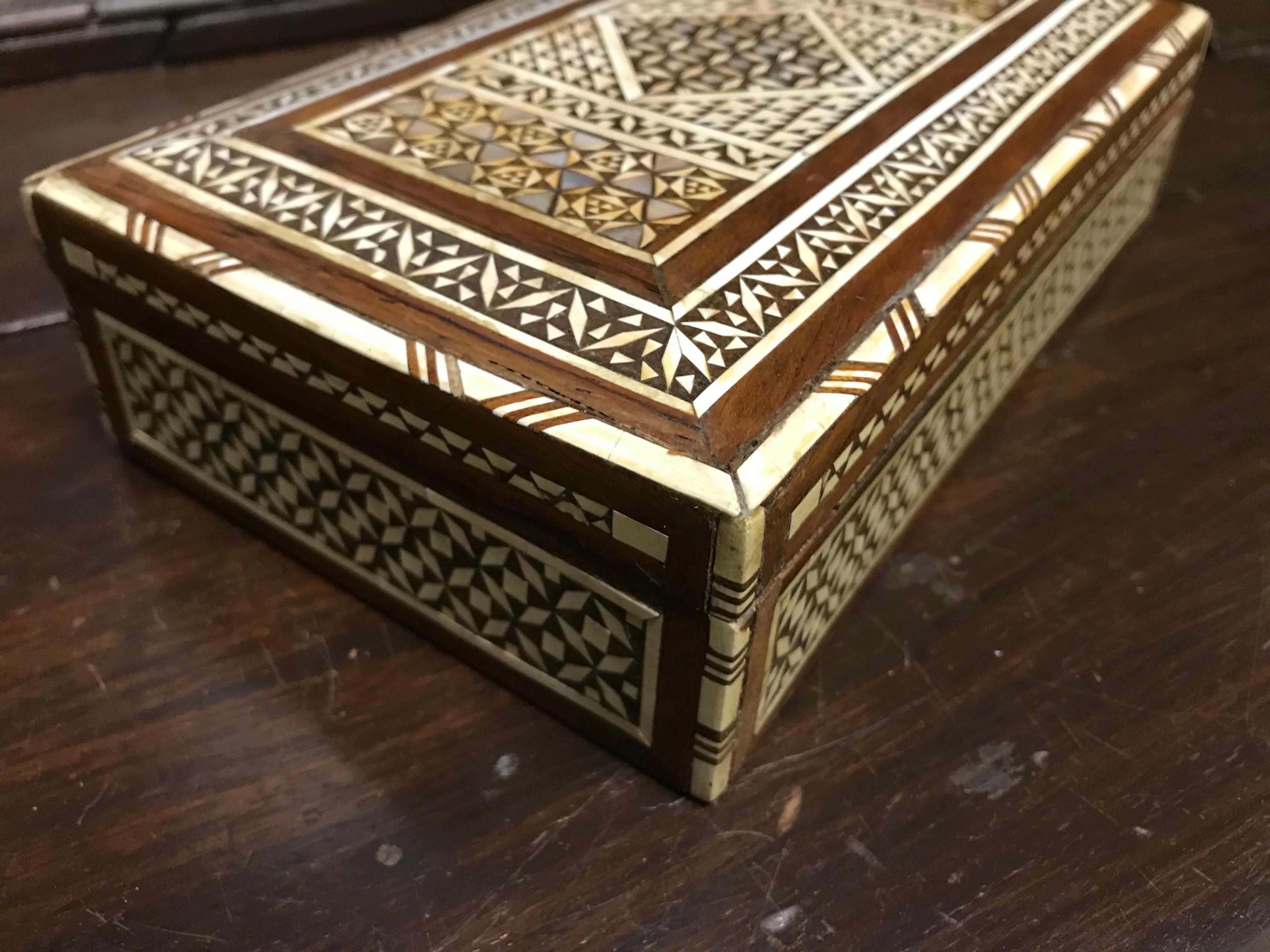 Anglo Indian Box with Mother-of-Pearl Inlay 2