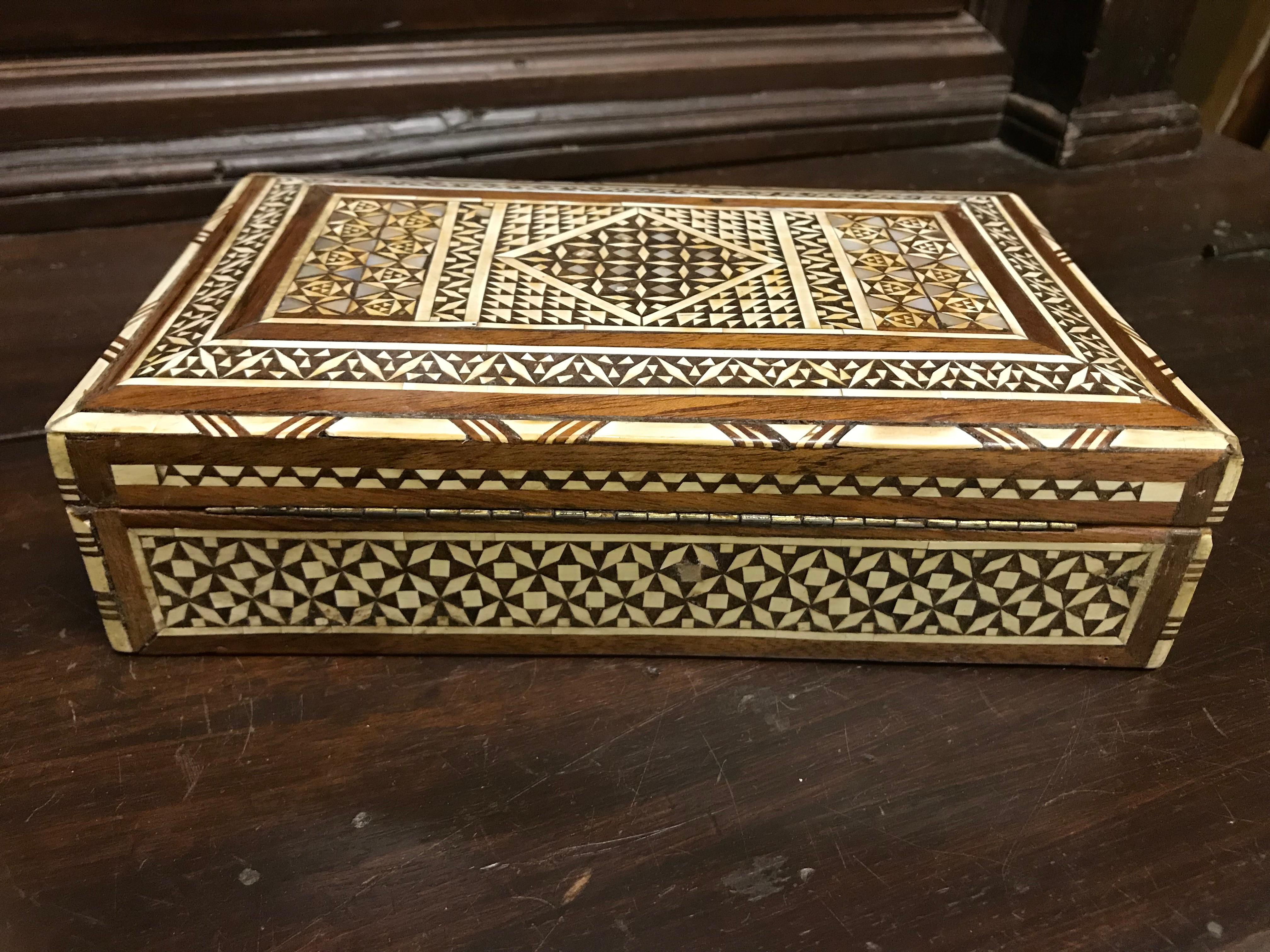 Anglo Indian Box with Mother-of-Pearl Inlay 5
