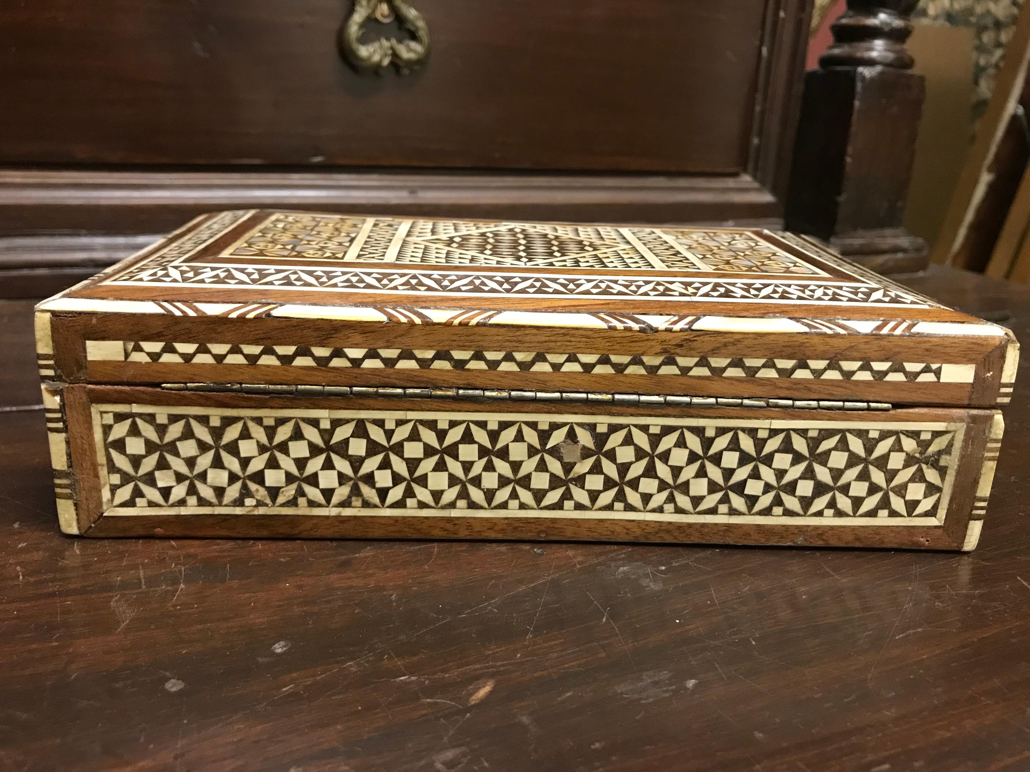 Anglo Indian Box with Mother-of-Pearl Inlay 6