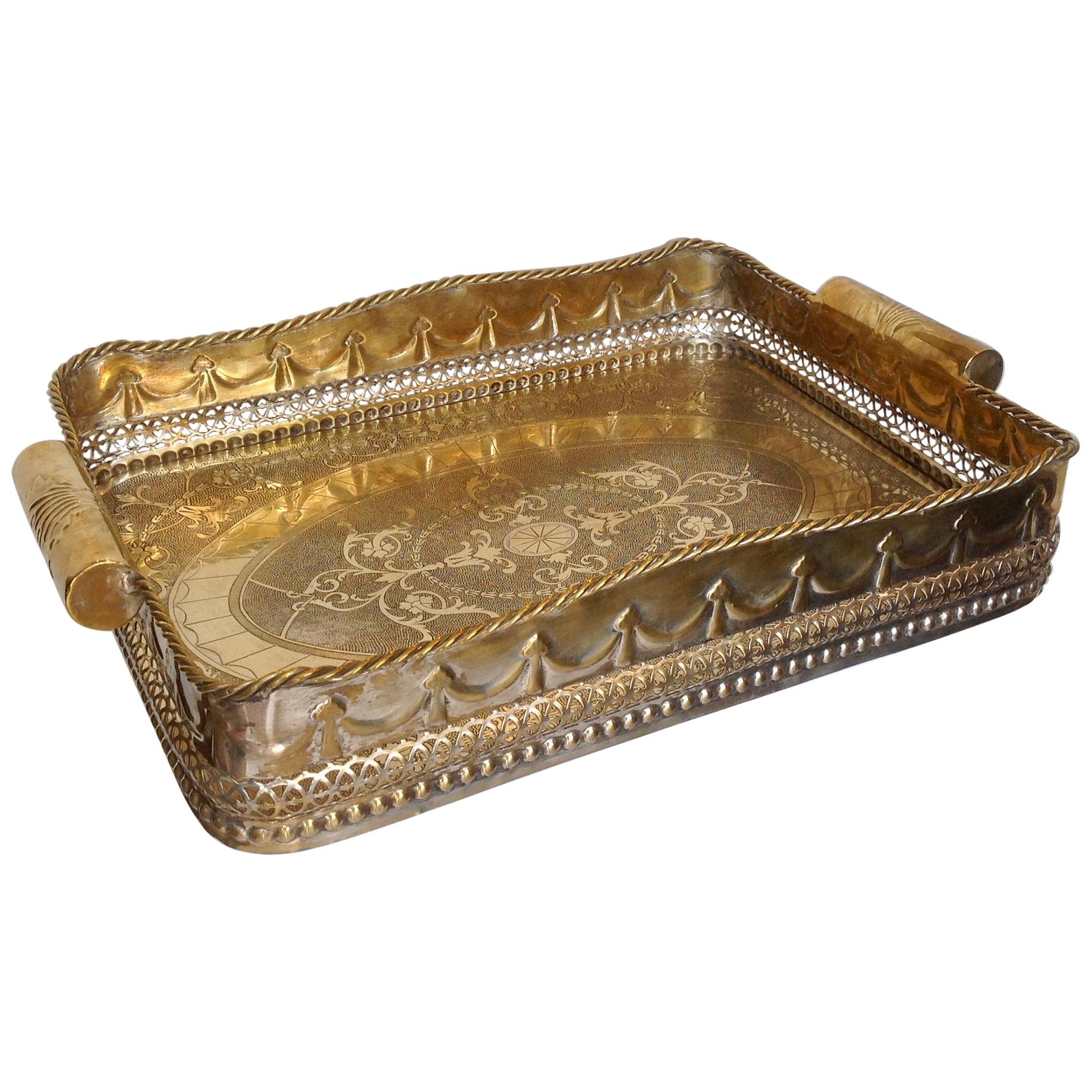 Anglo-Indian Butler's Tray