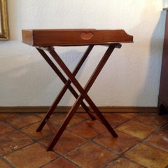 Anglo-indischer Butler's Tabletttisch