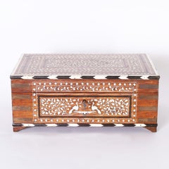 Anglo Indian Campaign Style Lidded Box