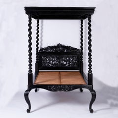 Anglo Indian Canopy Bed