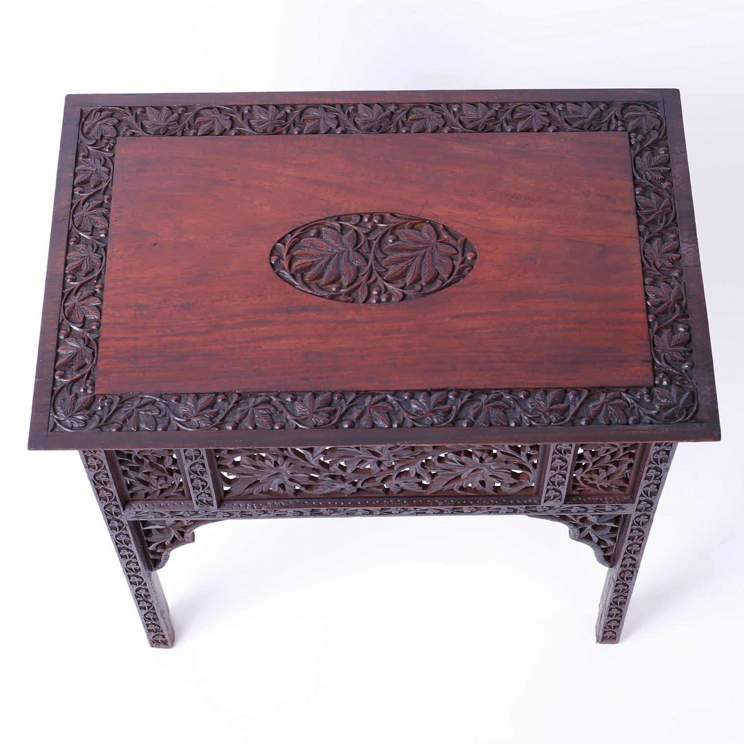 indian side table