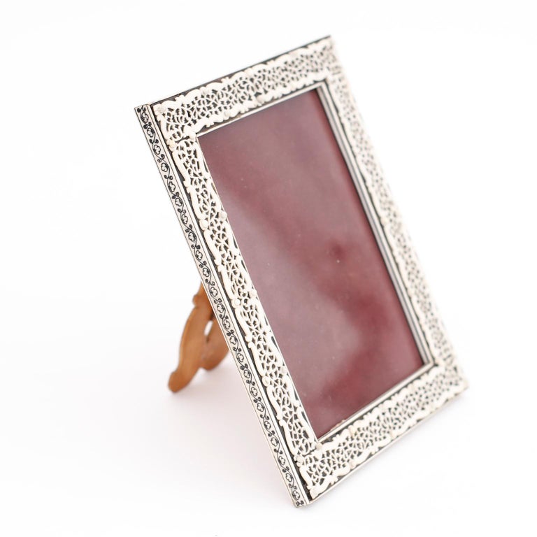 Anglo Indian Carved Bone Picture Frame at 1stDibs