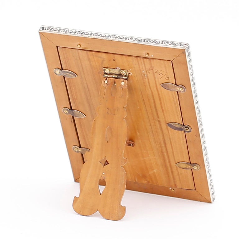 Anglo Indian Carved Bone Picture Frame at 1stDibs