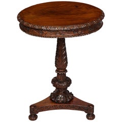 Table circulaire anglo-indienne