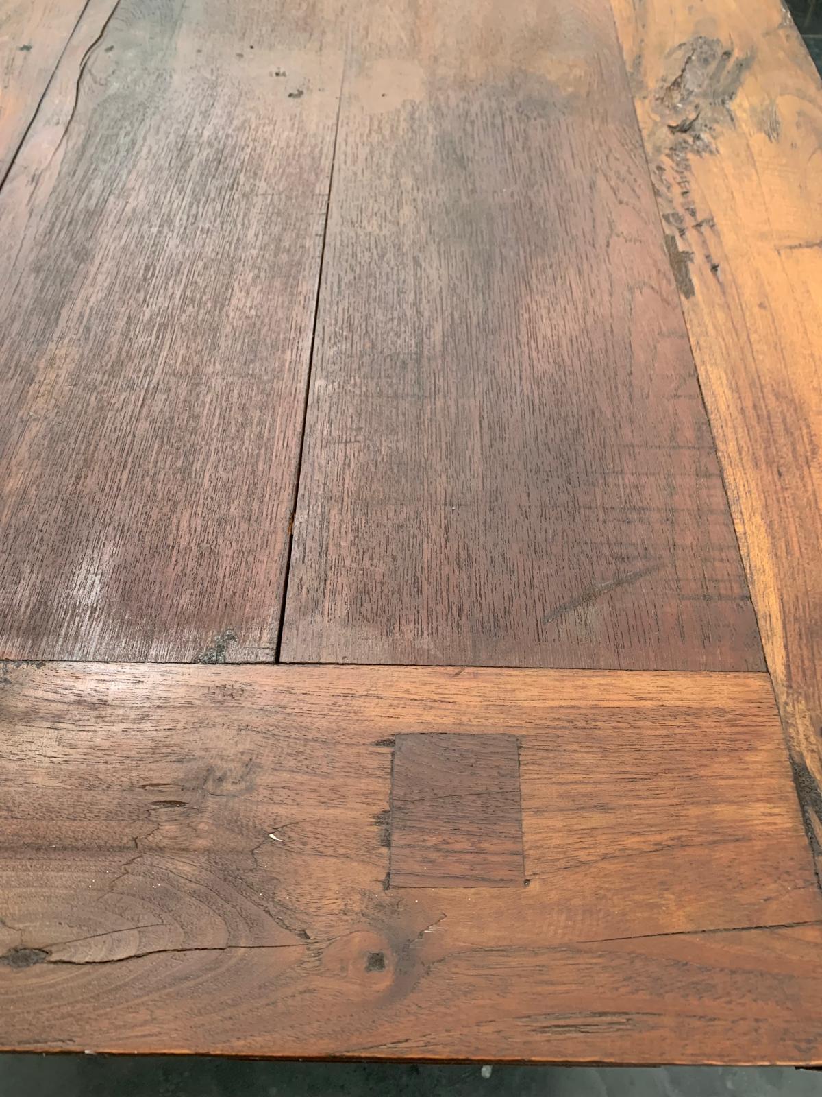 Scrivania anglo-indiana Coloni in teak, 1890 in vendita 5