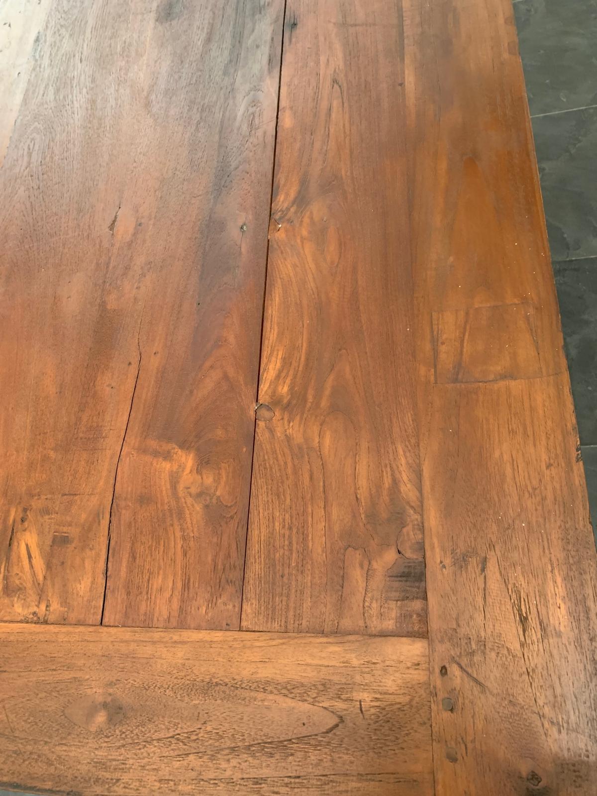 Scrivania anglo-indiana Coloni in teak, 1890 in vendita 7
