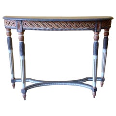 Retro Anglo-Indian Console Table