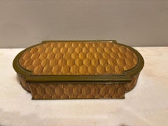 Anglo Indian Diamond Pattern Straw Work Box, Circa 1900