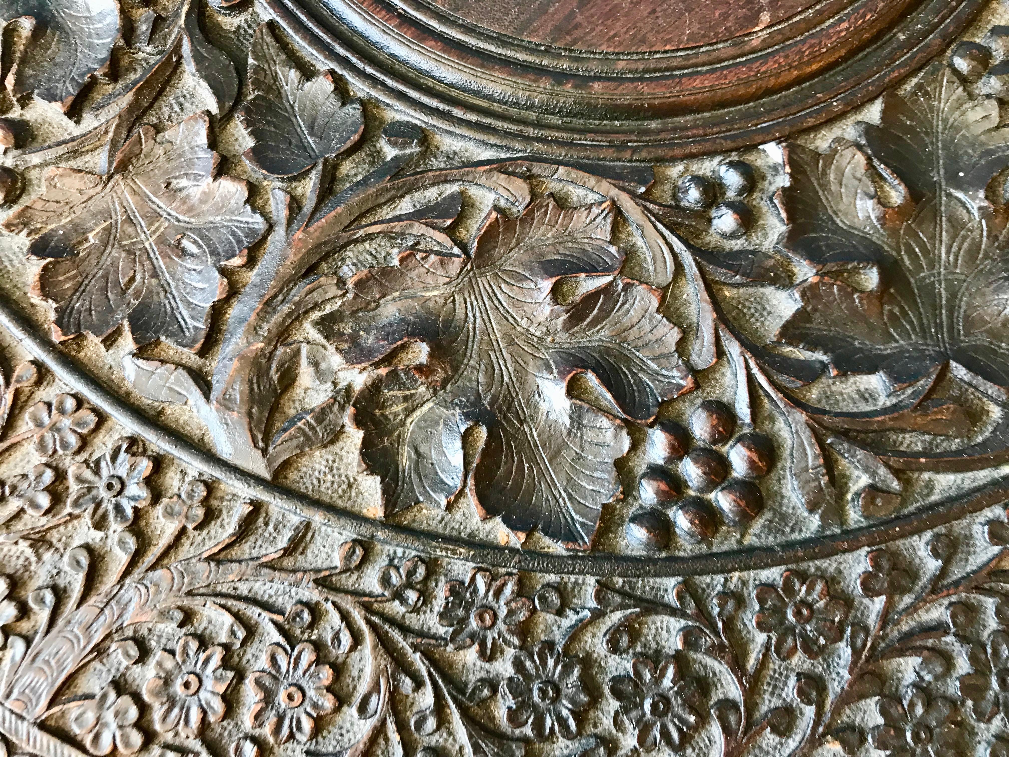 Anglo - Indian Elephant Motif Table 6
