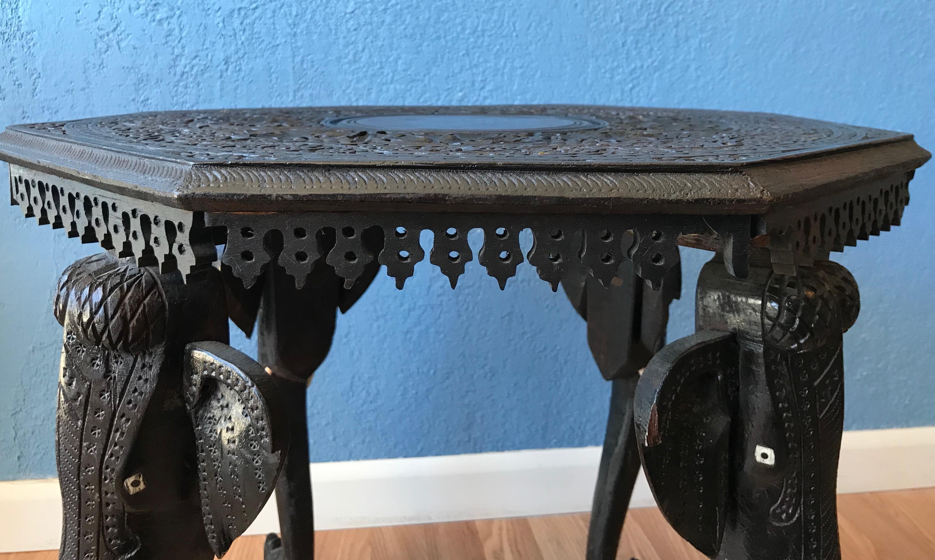 Anglo - Indian Elephant Motif Table 11