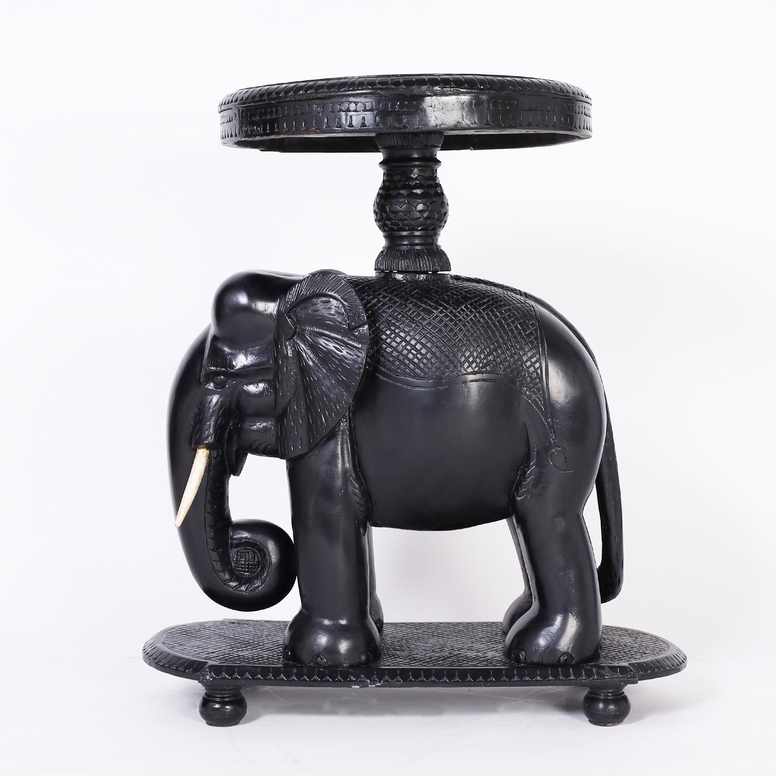 elephant table stand