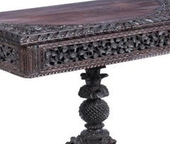 Anglo-Indian gaming table - 19th century