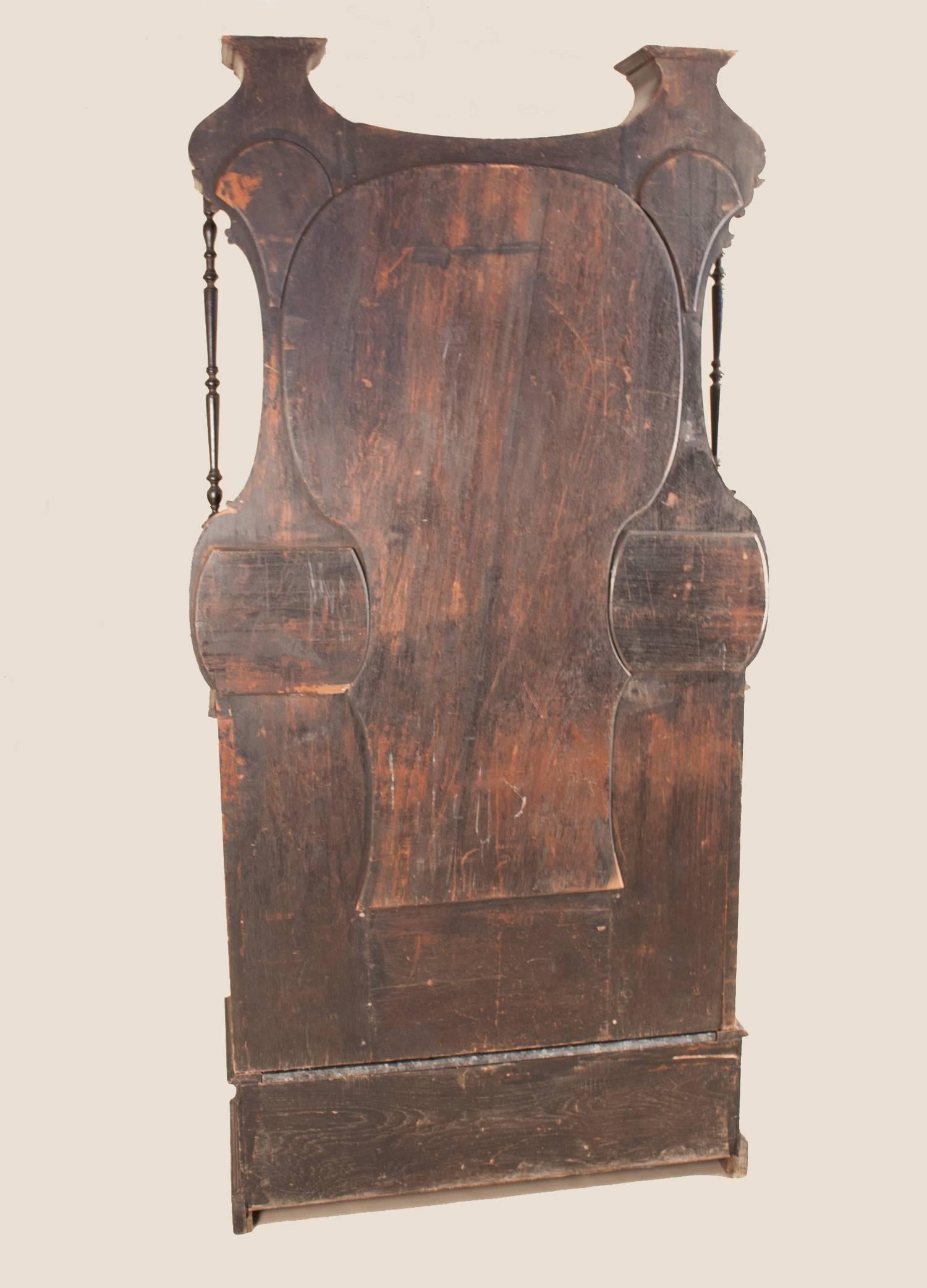 Miroir d'entrée anglo-indien avec banc 8