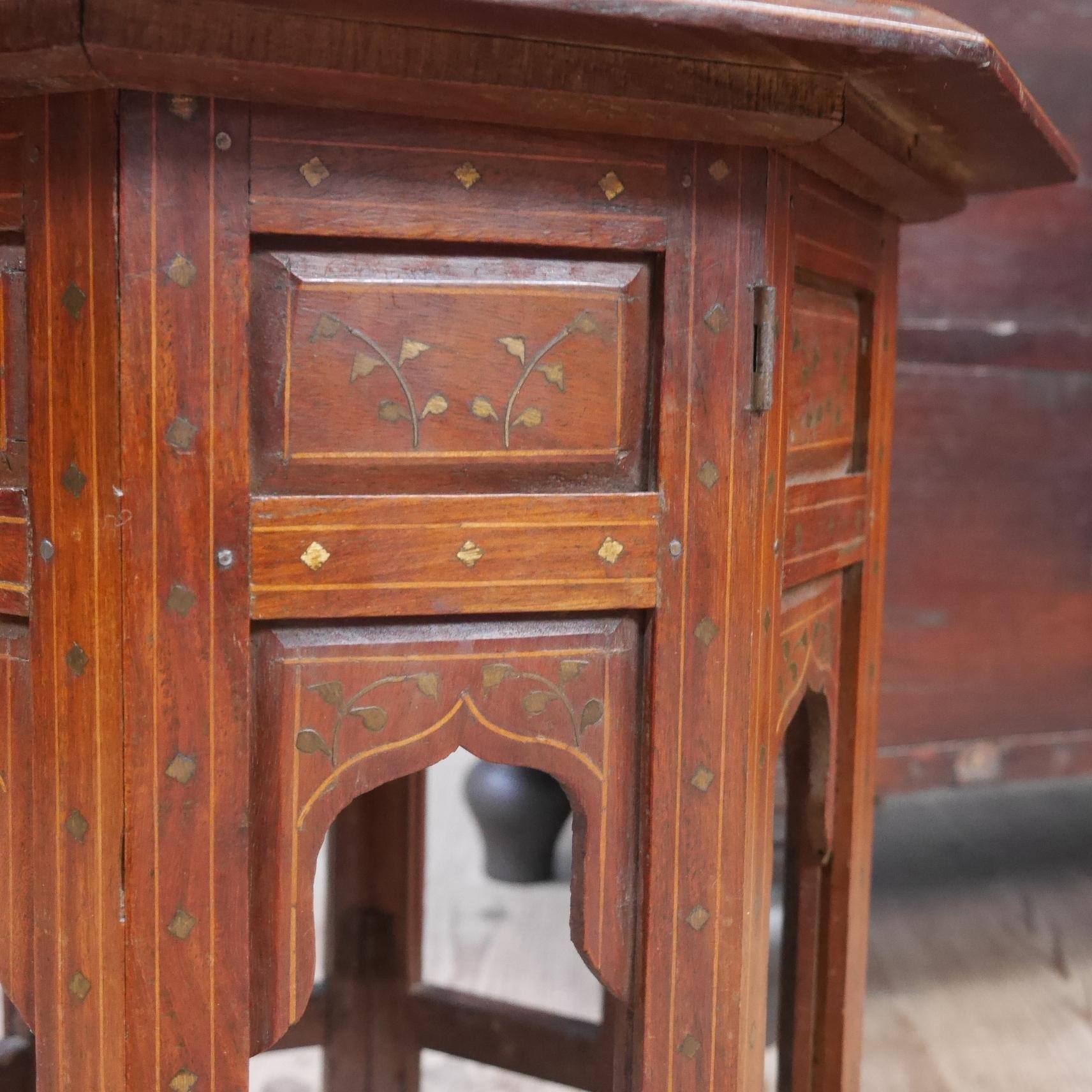 Anglo-Indian Anglo Indian Hoshiarpur Table, circa 1900