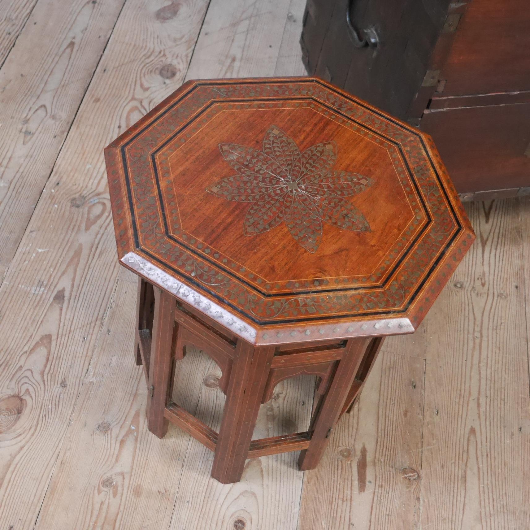 19th Century Anglo Indian Hoshiarpur Table, circa 1900