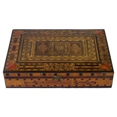 Anglo Indian Inlaid Letter Box