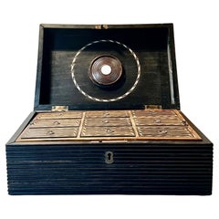 Antique Anglo Indian Inlaid Work Box