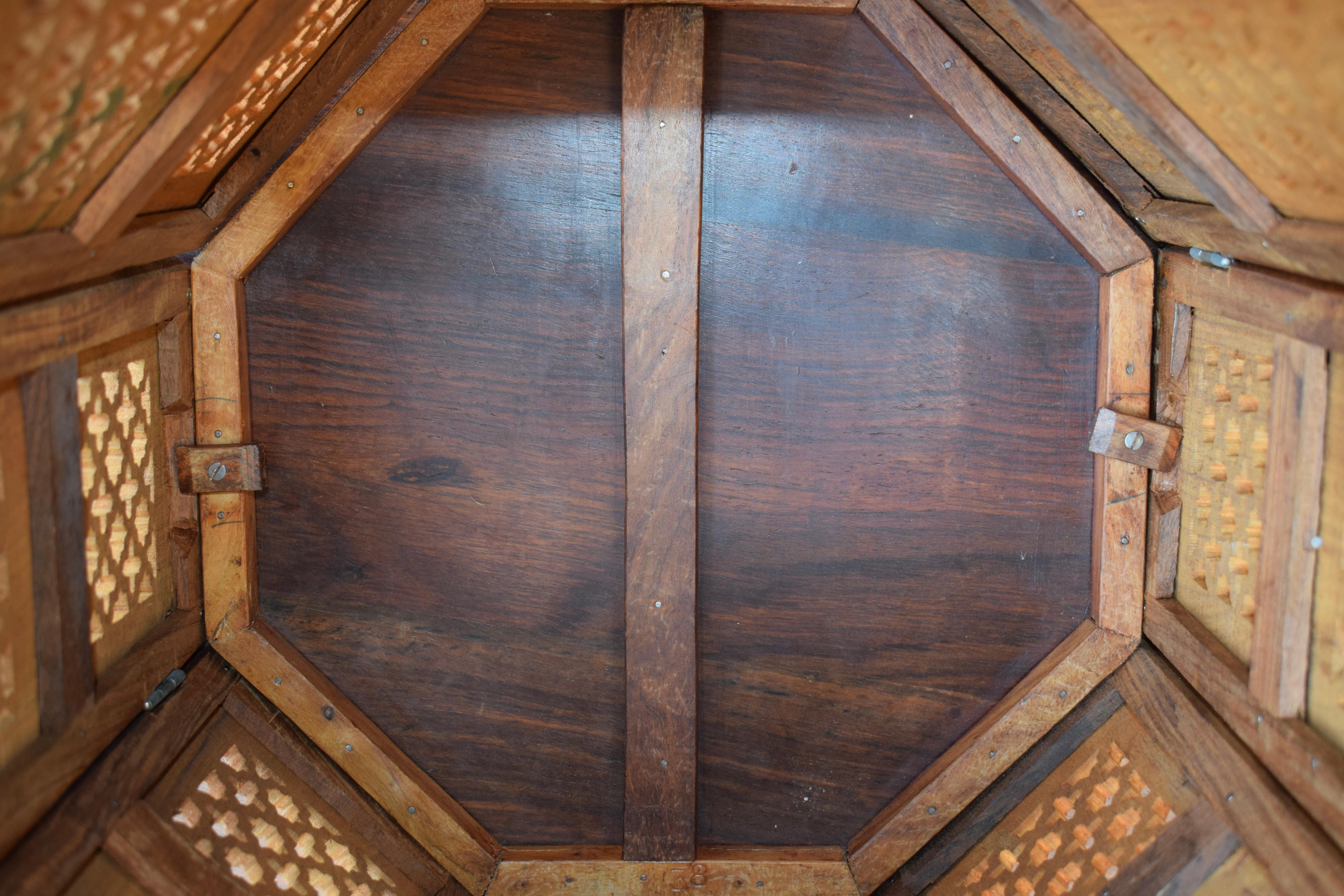 20th Century Anglo Indian Inlayed Stands, Pair For Sale