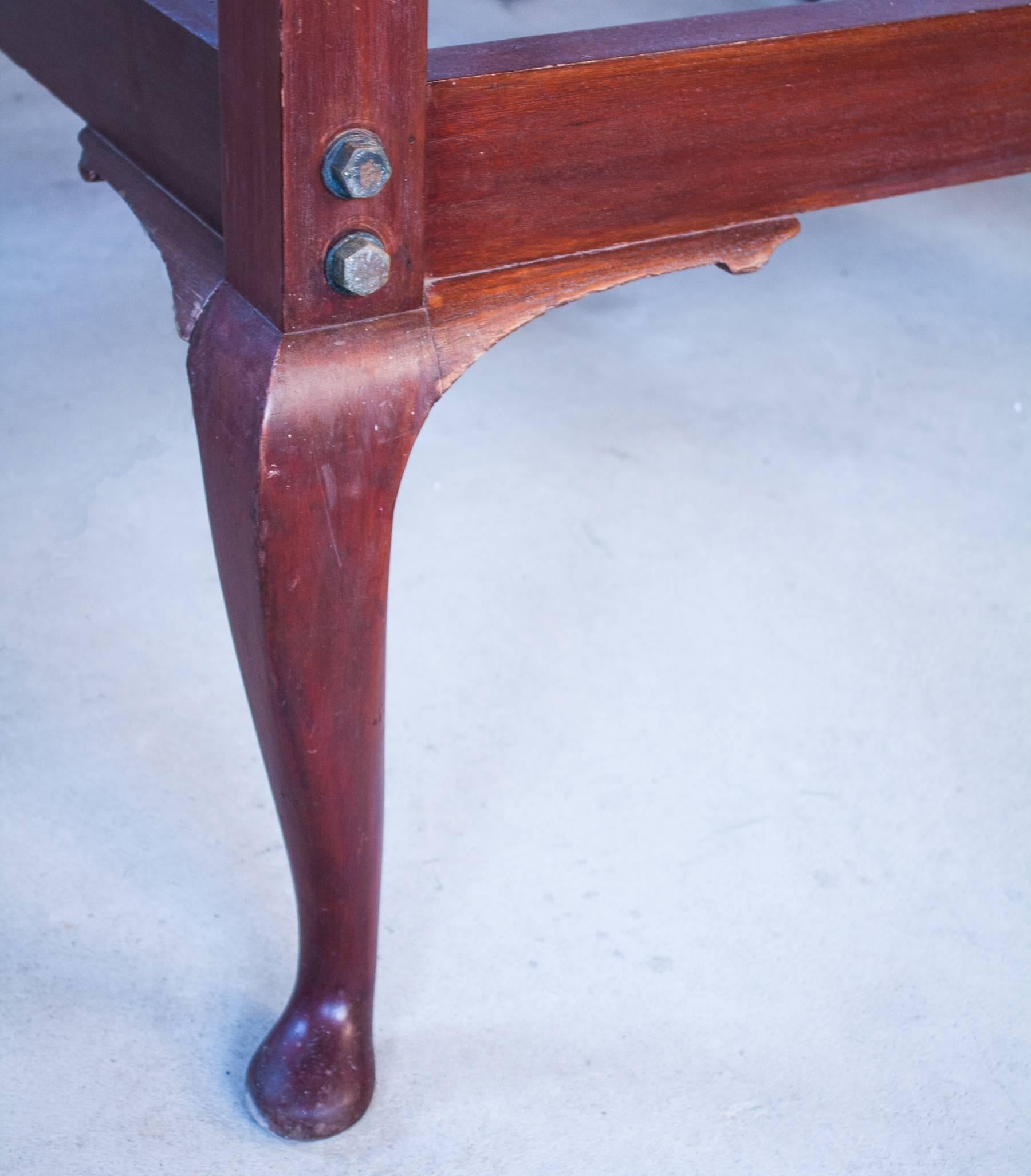 Anglo-Indian Mahogany Tester or Canopy Bed 2