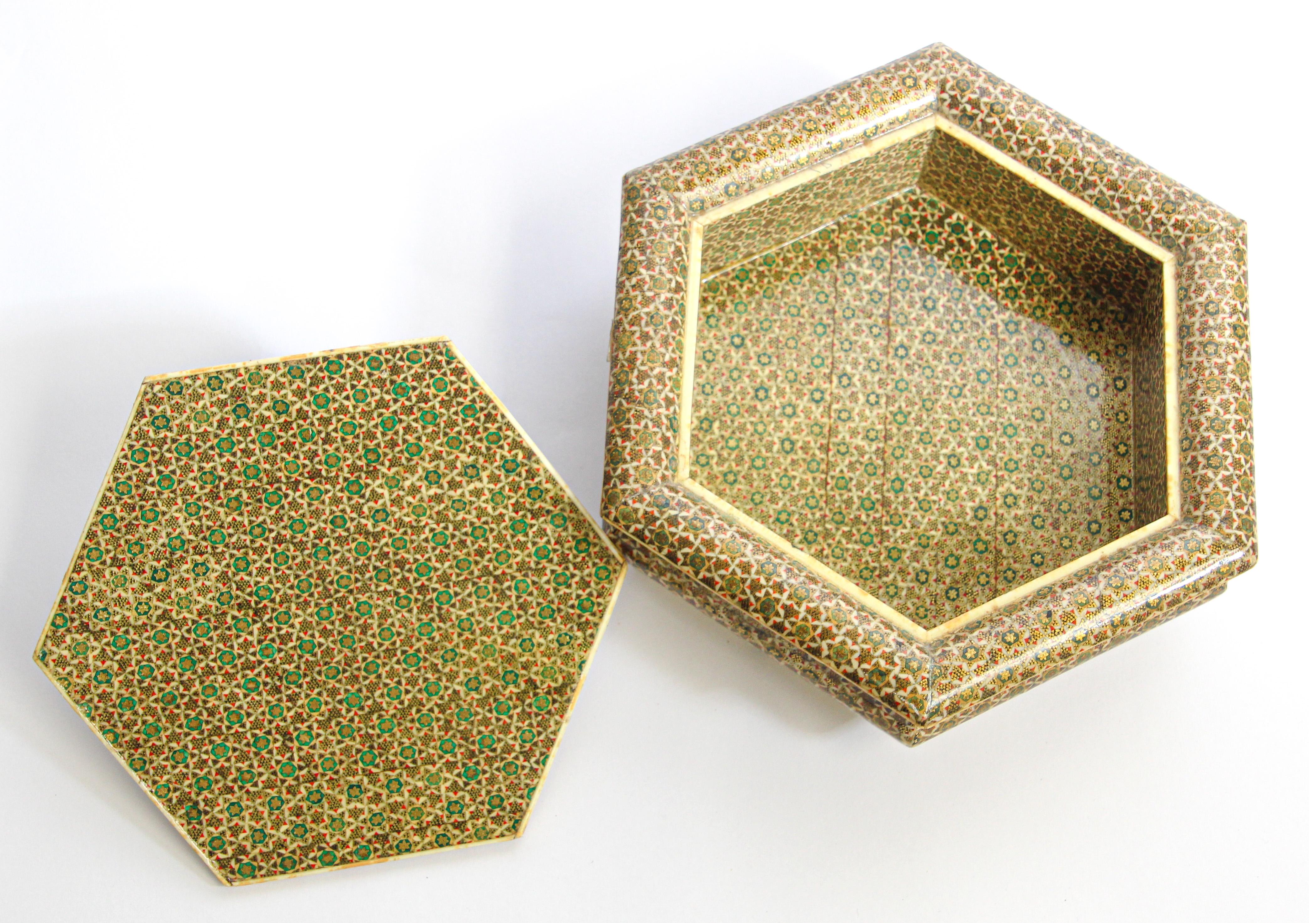 Anglo Indian Micro Sadeli Mosaic Inlaid Box 10