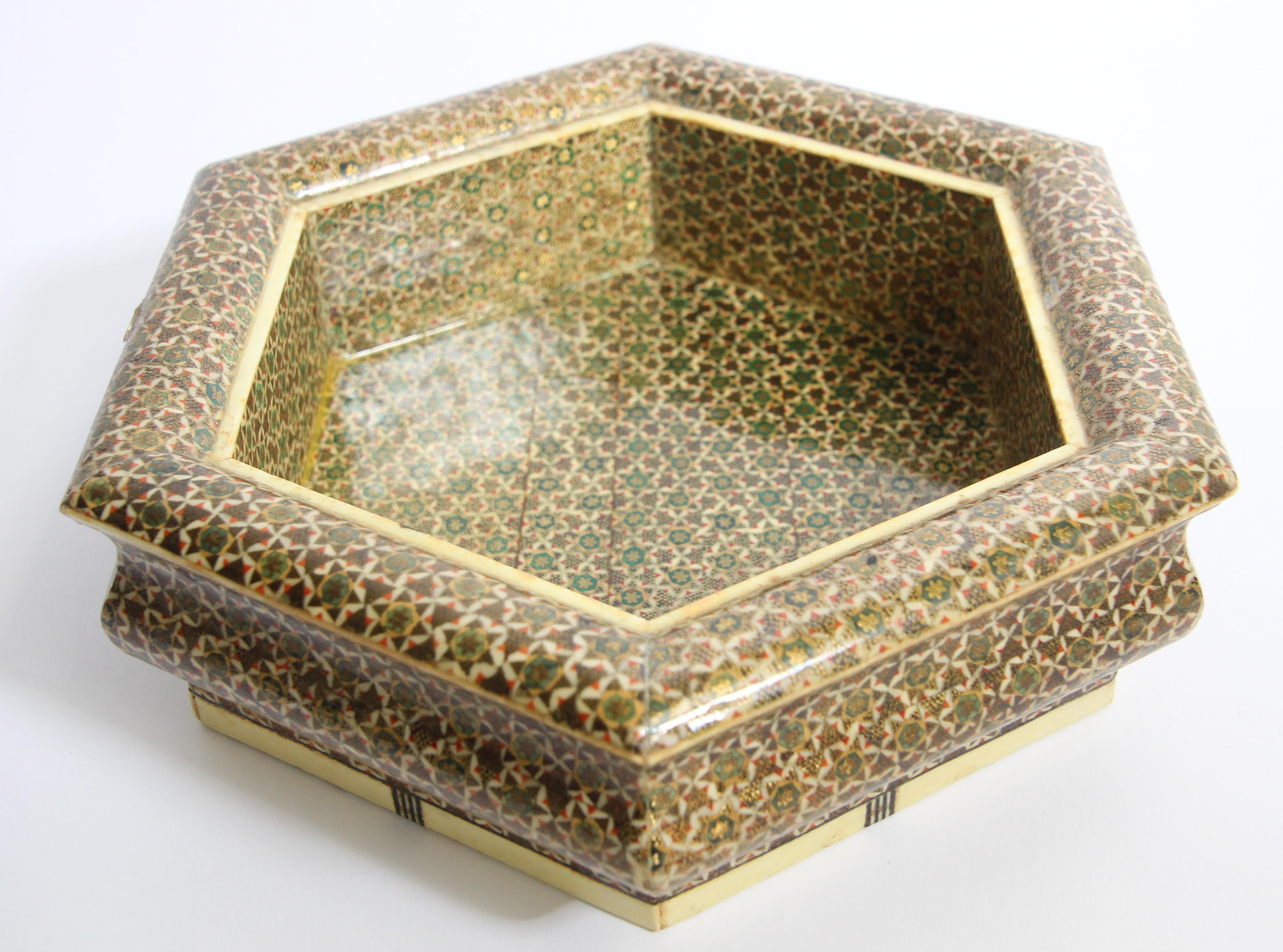 Anglo Indian Micro Sadeli Mosaic Inlaid Box 11