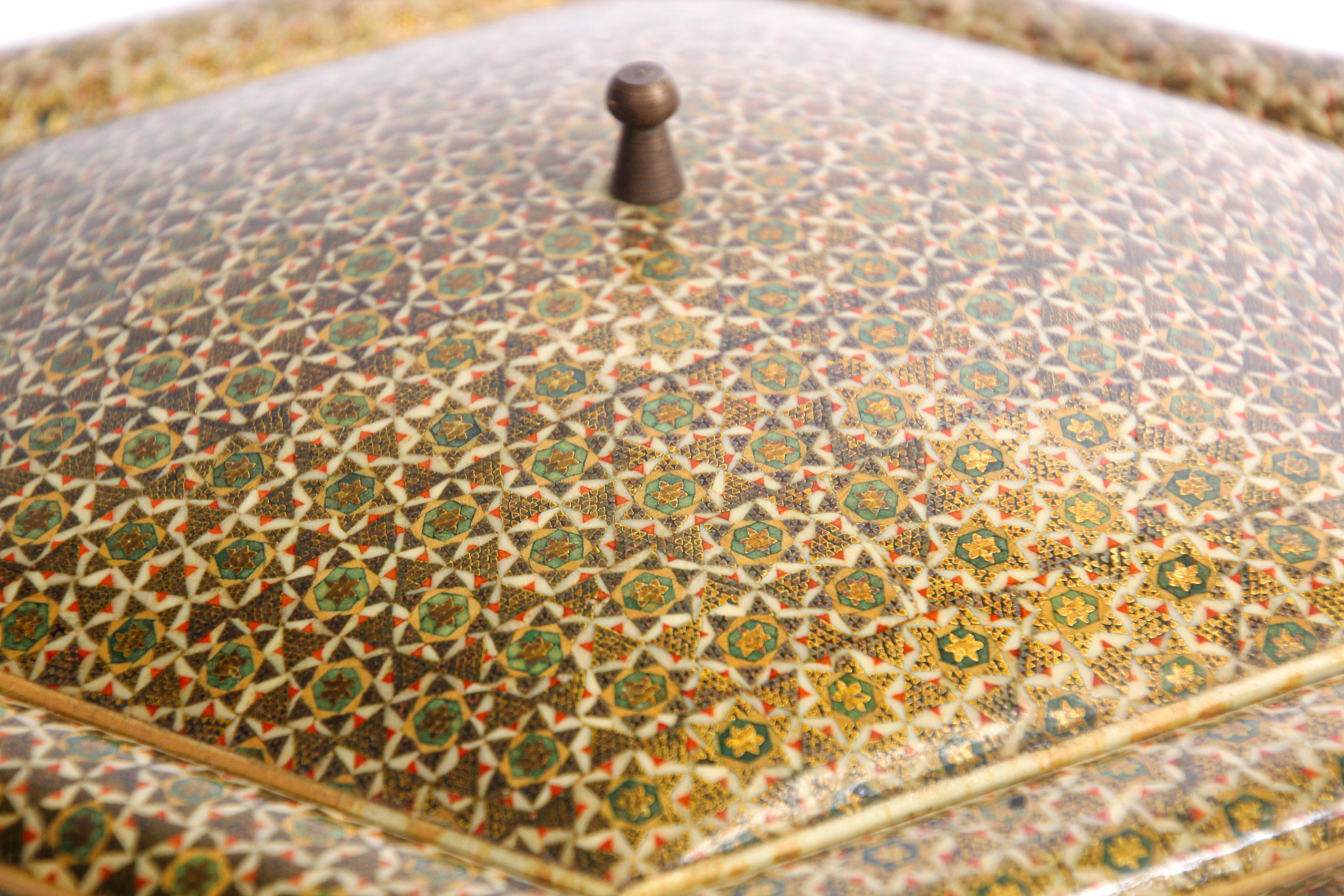 Inlay Anglo Indian Micro Sadeli Mosaic Inlaid Box