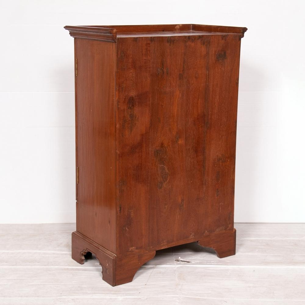 Asian Anglo Indian Mid 20th Century Teak Cabinet For Sale