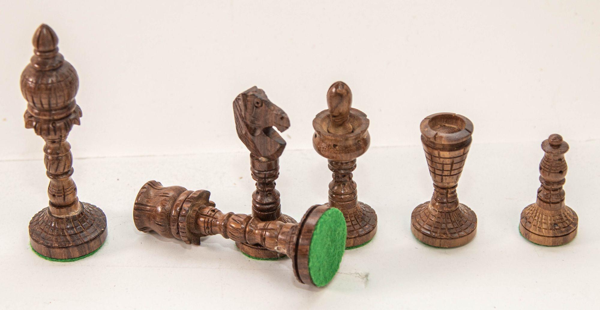 antique wooden checkers pieces