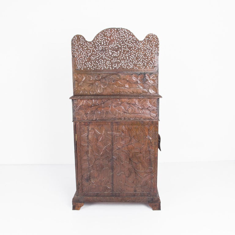 Anglo Indian Ornamental Writing Desk For Sale 1