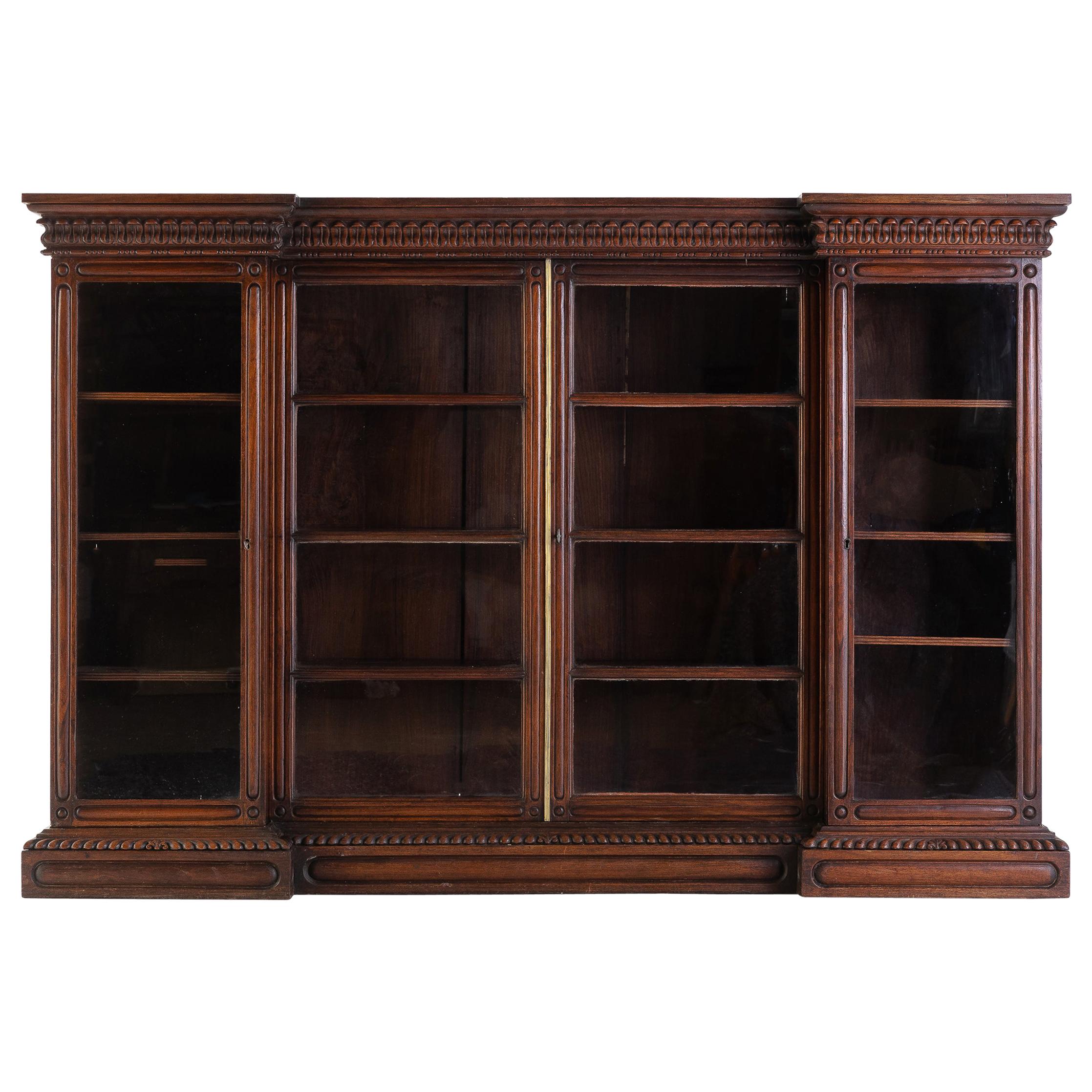 Anglo Indian Padouk Bookcase