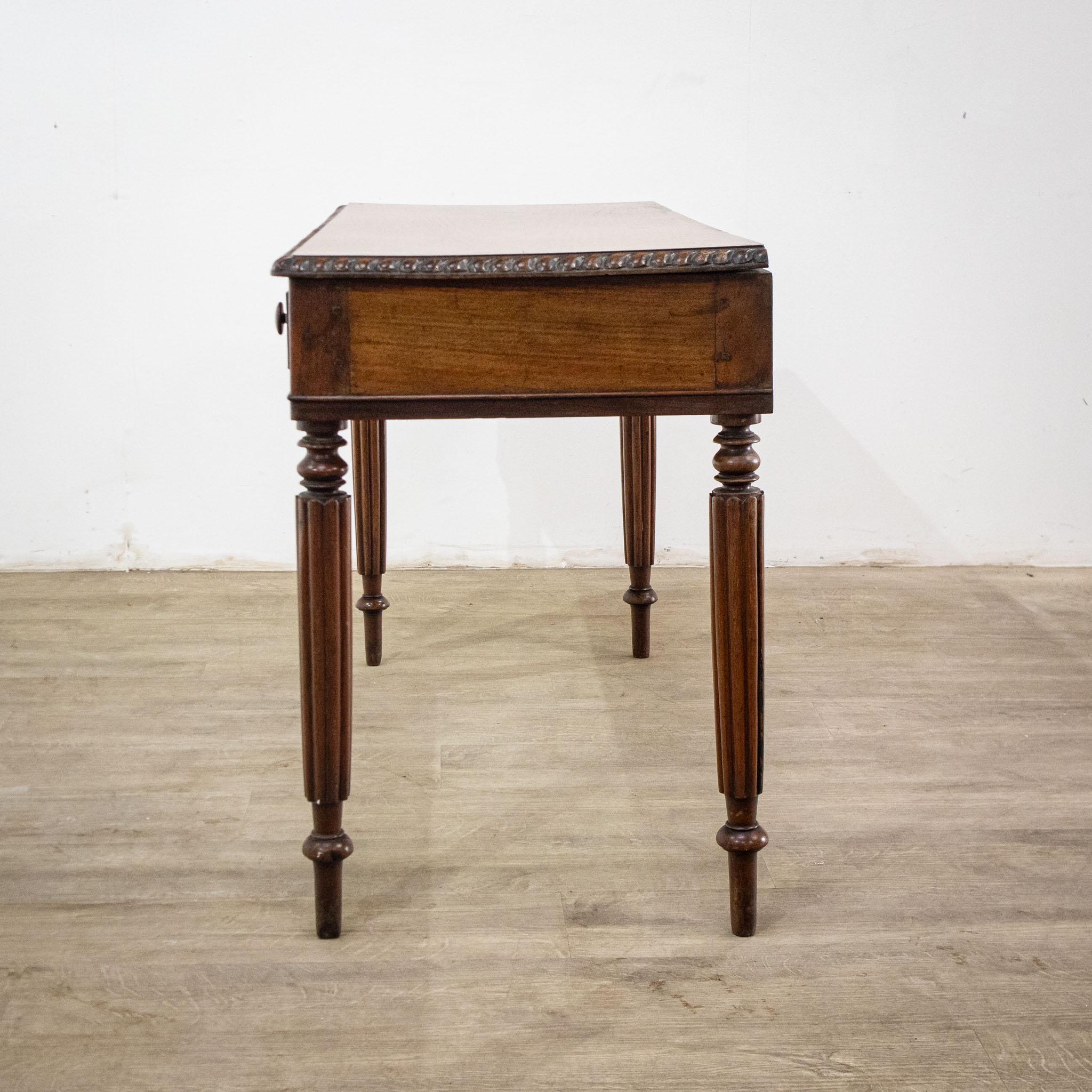 19th Century Anglo Indian Padouk Campaign Table or Desk