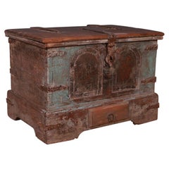 Anglo-Indian Painted Coffer