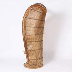 Anglo Indian Peacock Cobra Armchair