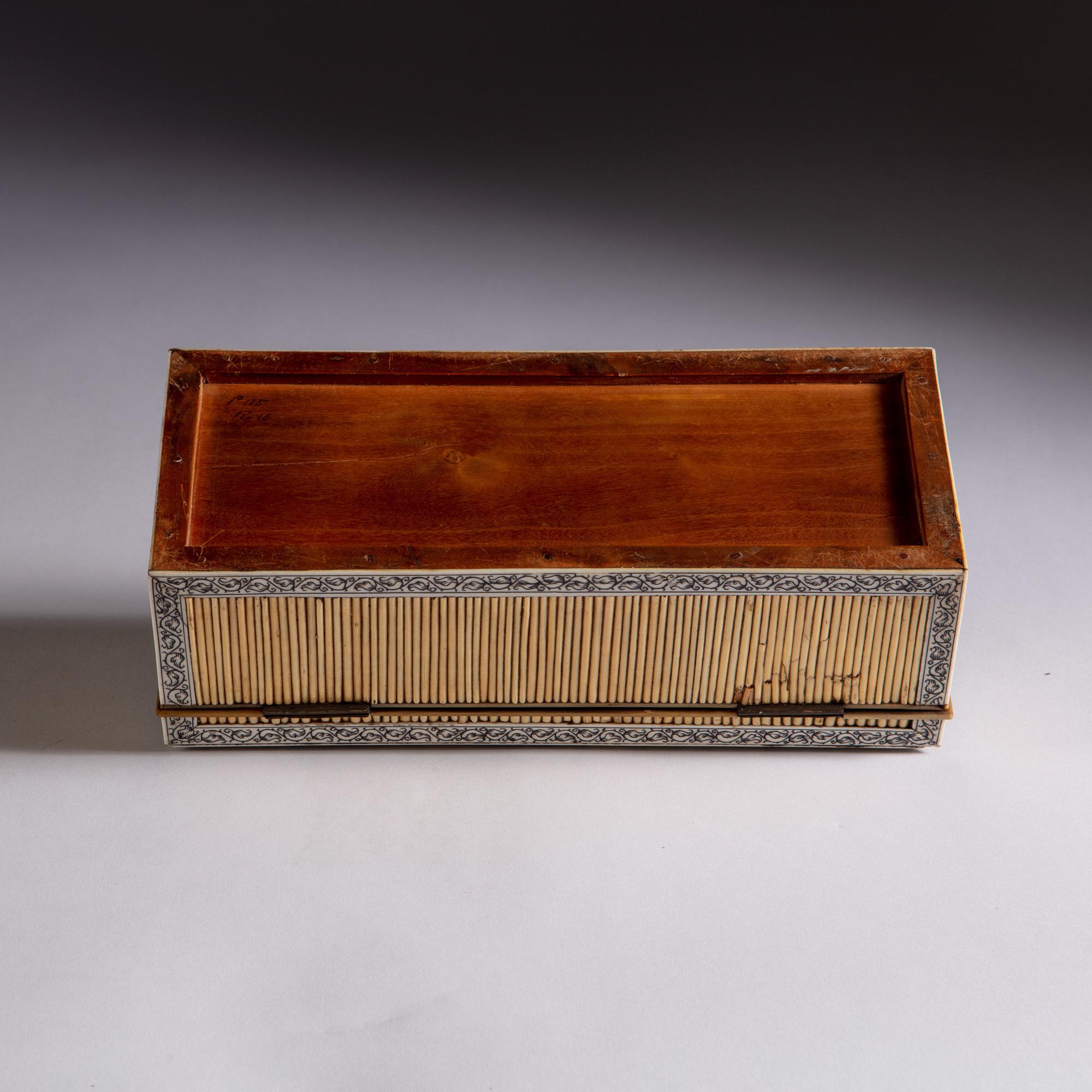Anglo-Indian Anglo Indian Porcupine Quill Box