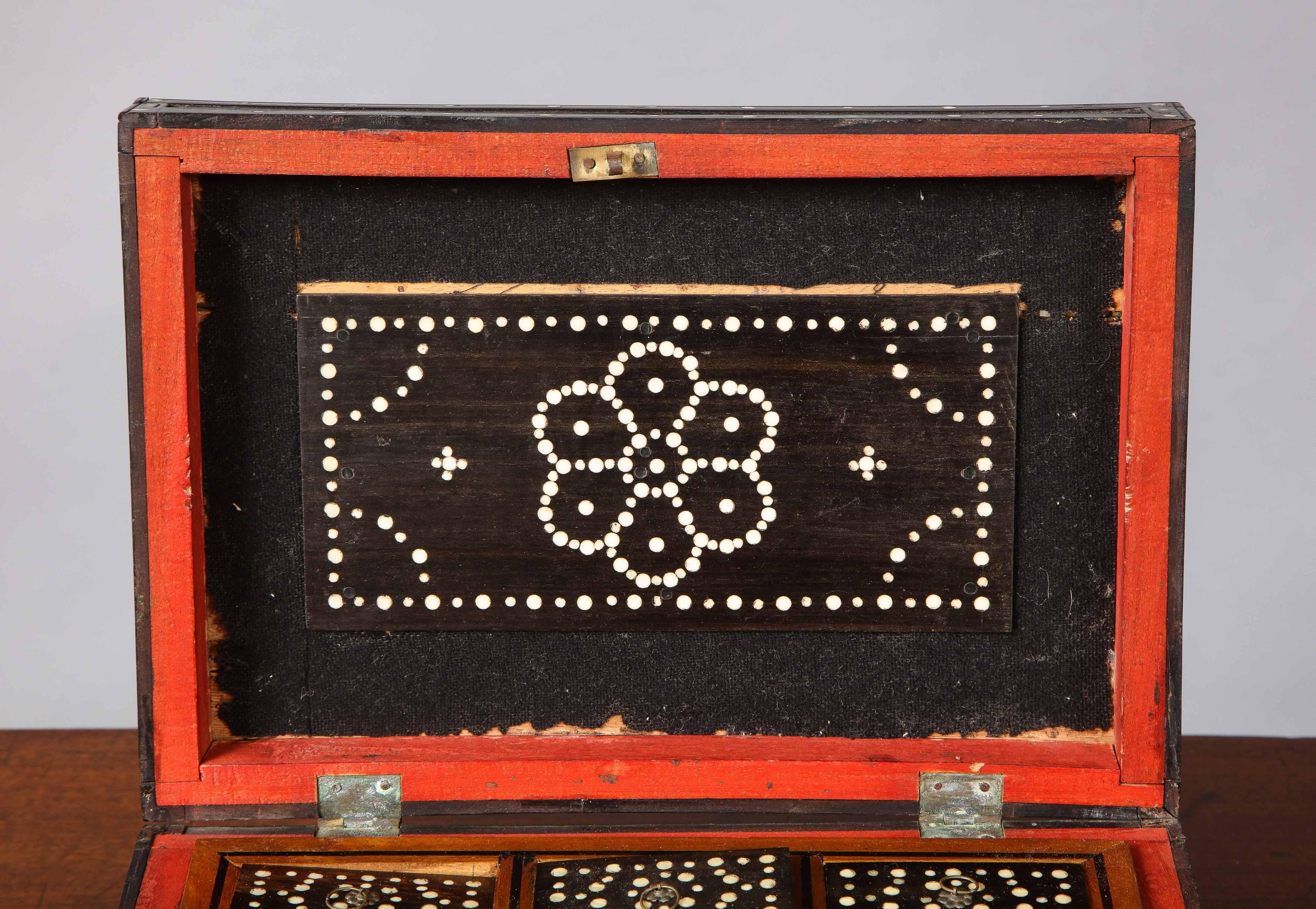 19th Century Anglo Indian Quill Box
