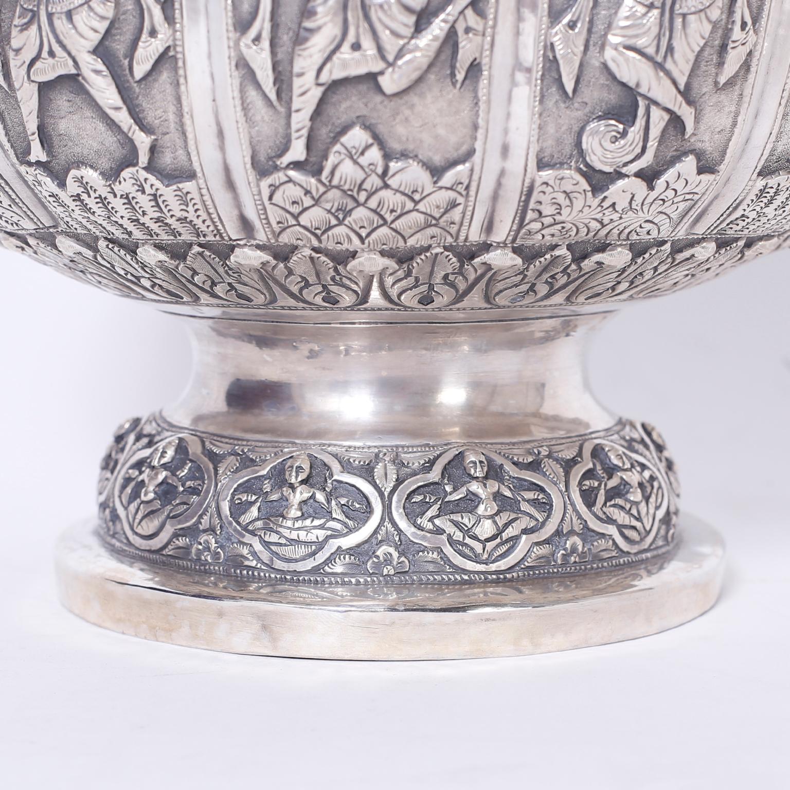 silver fruit bowl india