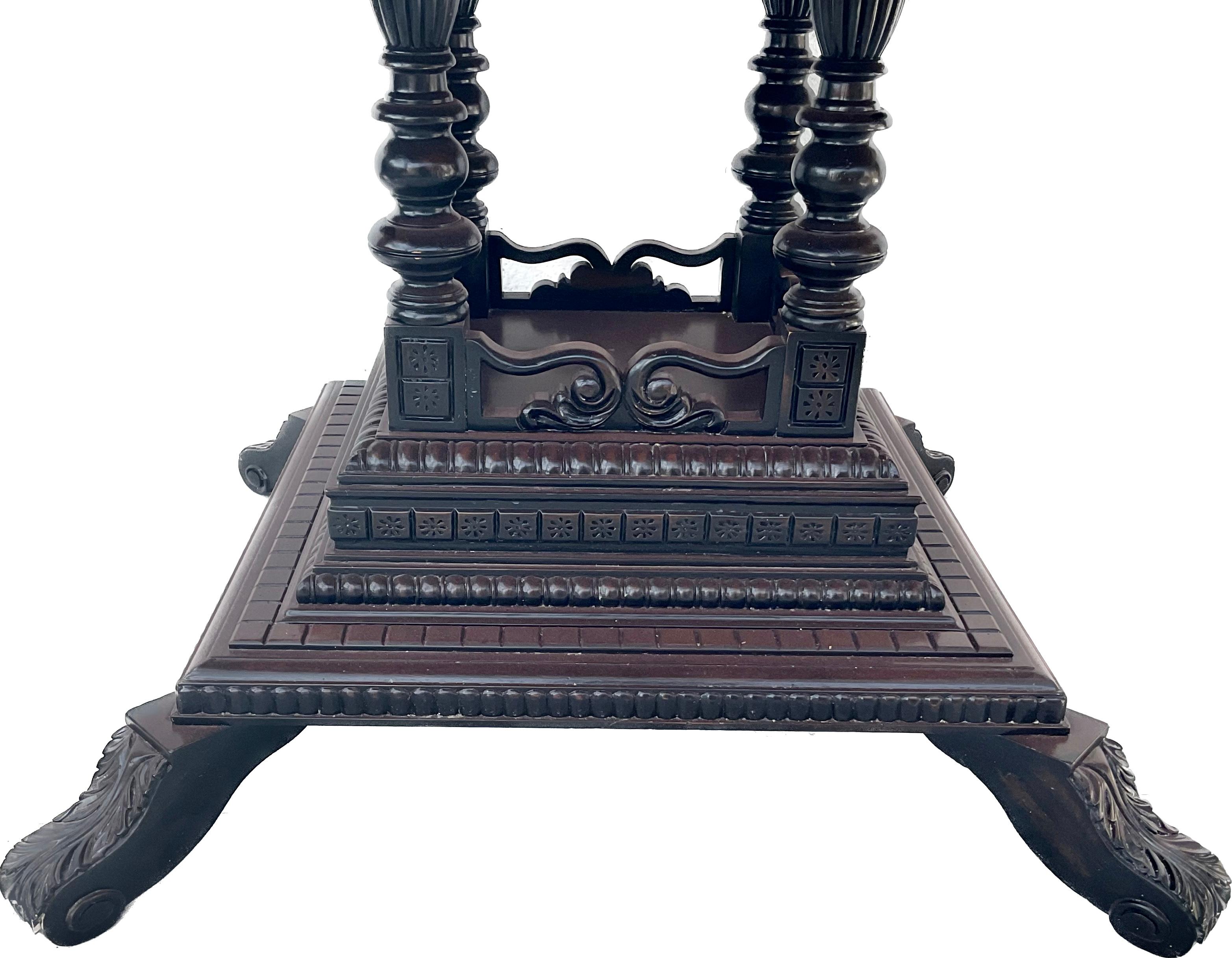 Anglo-Indian Anglo Indian Specimen Wooden Table