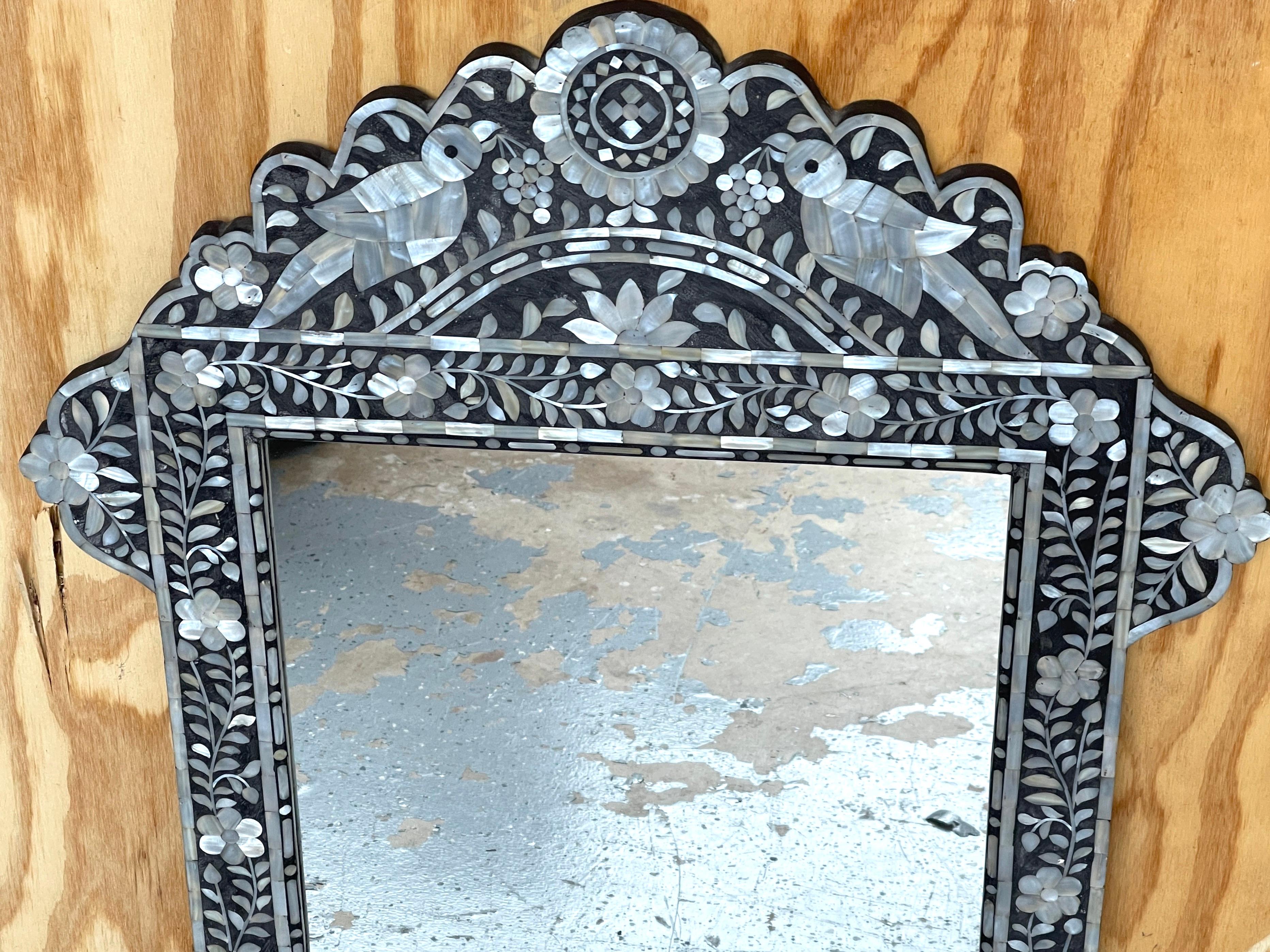 indian style mirror