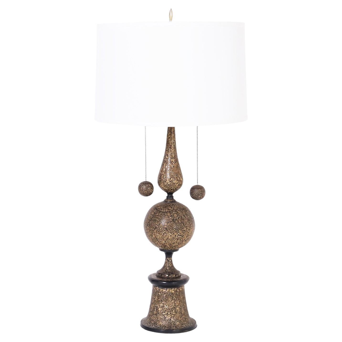 Anglo Indian Table Lamp