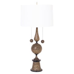Lampe de table anglo-indienne