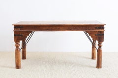 Anglo-Indian Teak Dining or Library Table
