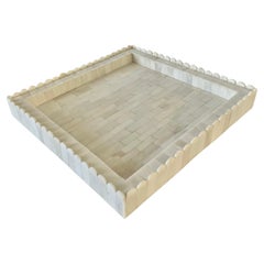 Anglo Indian Tessellated Bone Tray