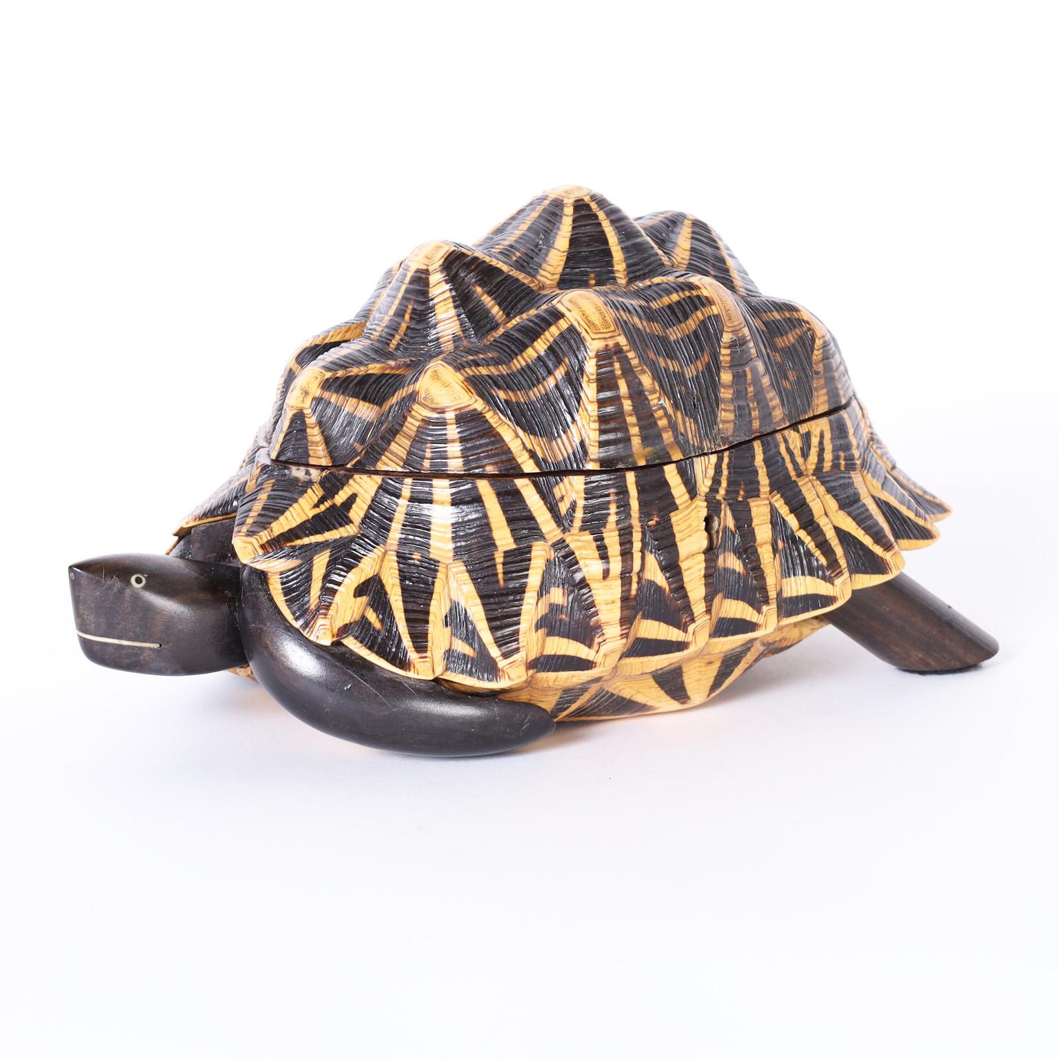 Anglo Indian Tortoise Shell Box at 1stDibs