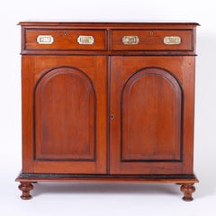 Anglo Indian Two-Door Cabinet or Sideboard