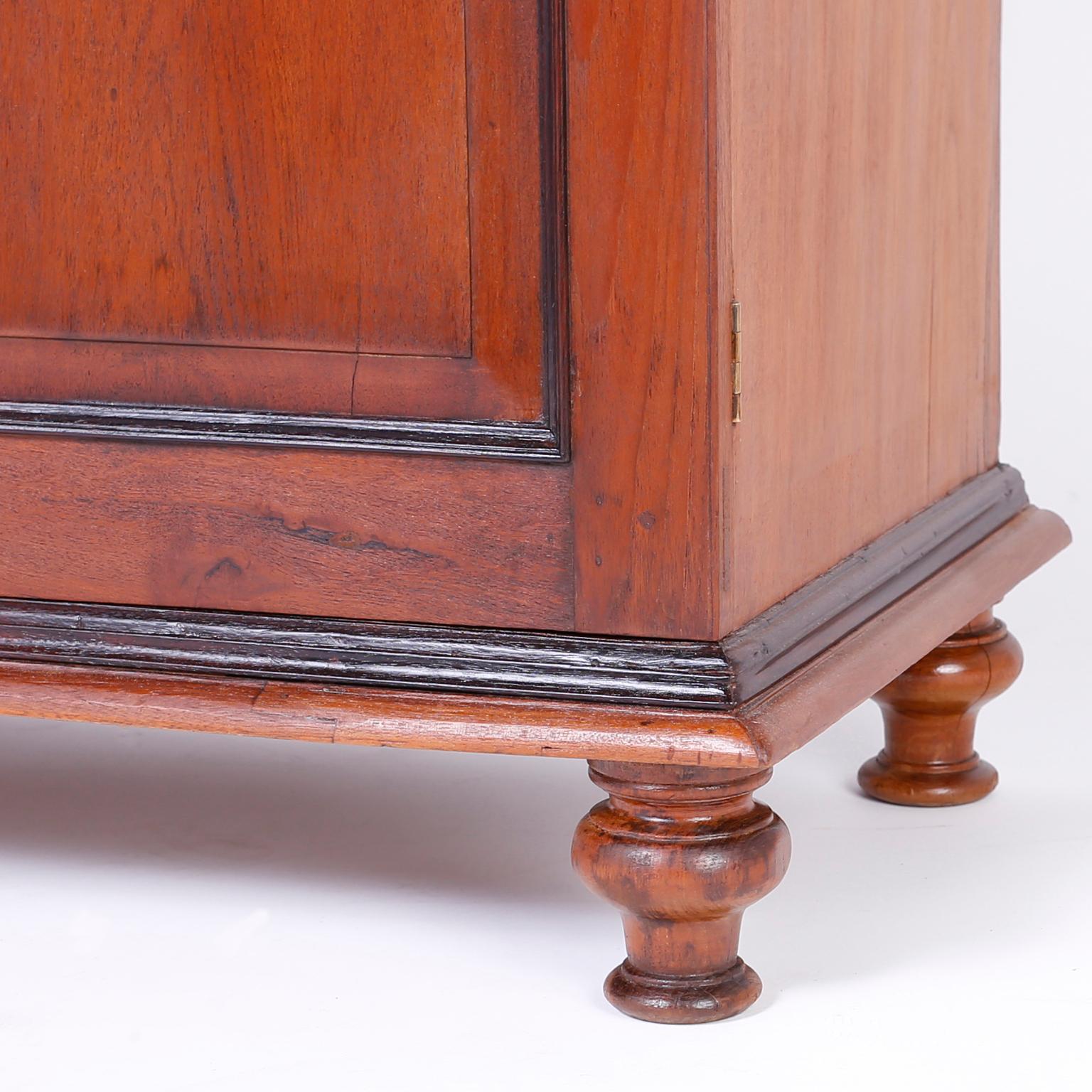 Mahogany Anglo Indian Two-Door Cabinet or Sideboard