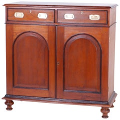 Anglo Indian Two-Door Cabinet or Sideboard