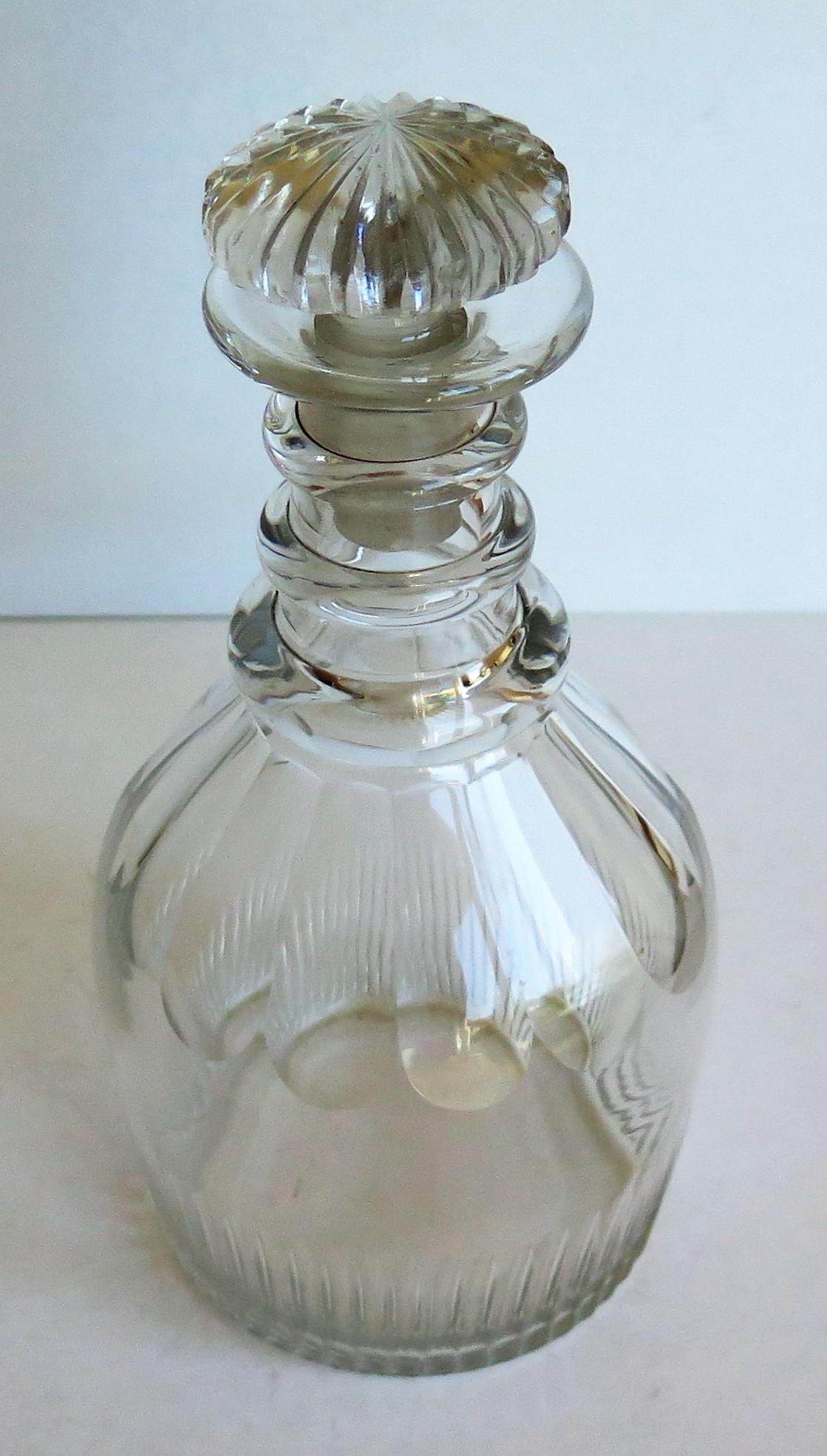leaded glass decanter